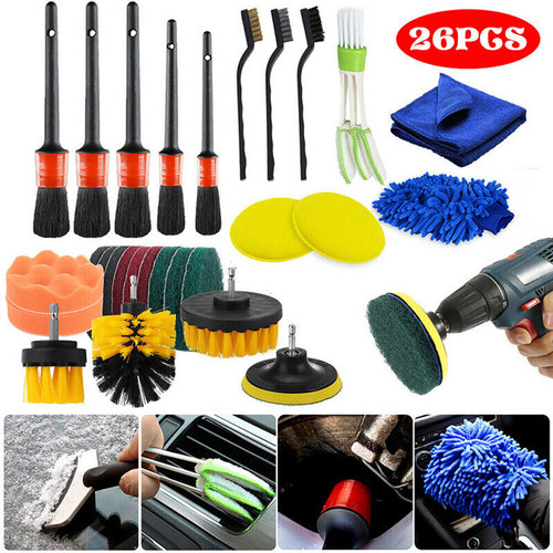 26pcs car detailing brush set - brush,