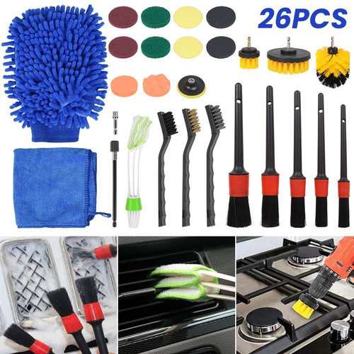 26pcs car cleaning kit auto - car,