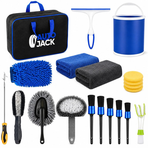 Autojack 20pc car cleaning kit - autojack,