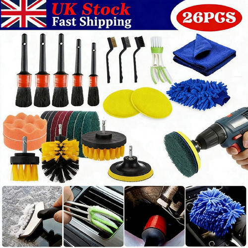 Car detailing brush - car, 26pcs