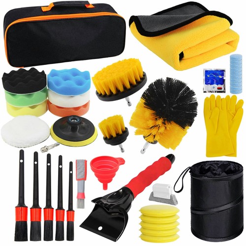 137pcs car detailing brush kit - detailing,