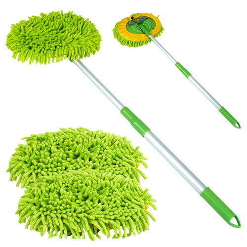Telescopic car cleaning brush - telescopic,