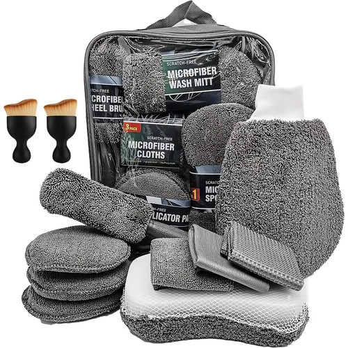 11pcs microfiber car cleaning - 11pcs,
