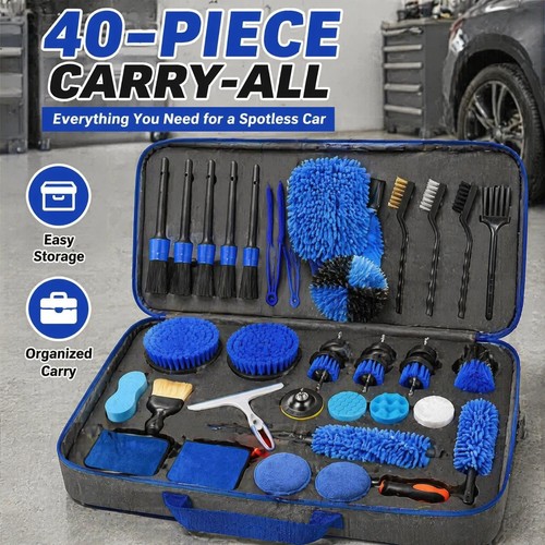 40pcs car detailing - detailing, set