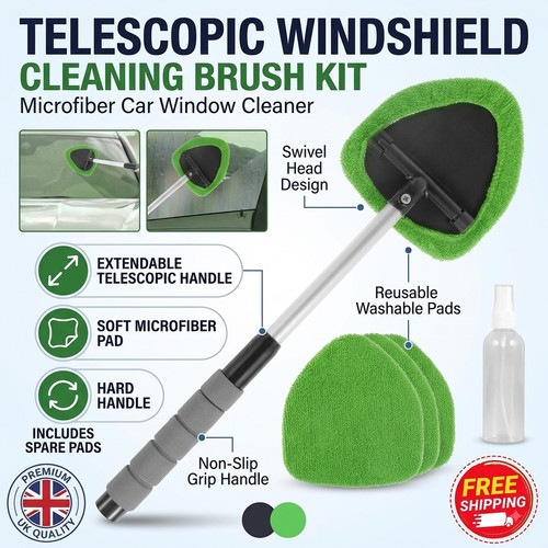 Windshield cleaning brush - brush, kit