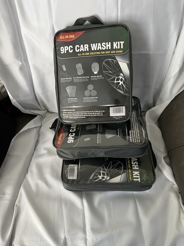 9pc car wash - car, microfiber
