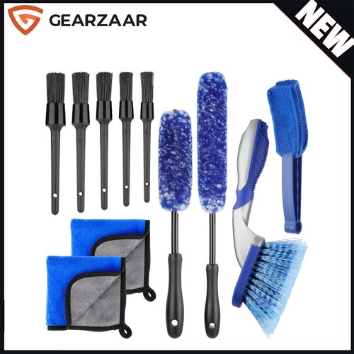 Car wheel detailing brush set - wheel,