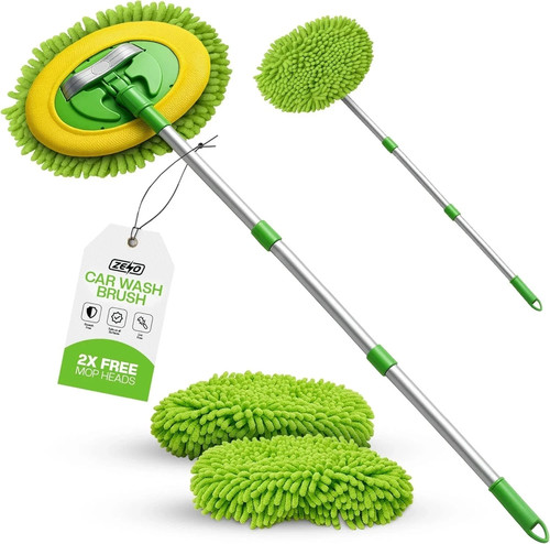 Telescopic car cleaning - car,