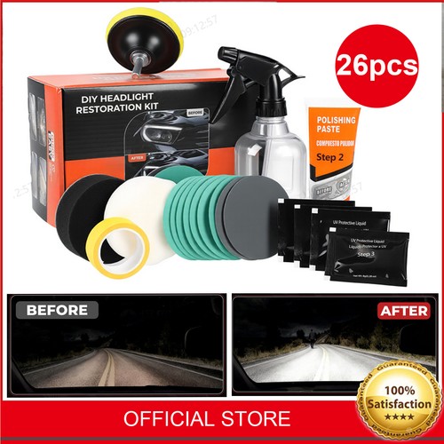 26pcs headlight restoration - 26pcs,
