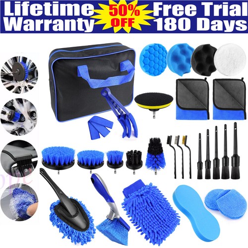 29pcs car detailing brush set - detailing,