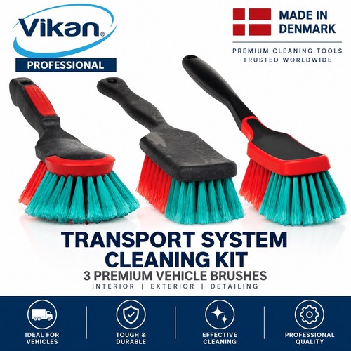 Vikan 3pc car detailing - 3pc,