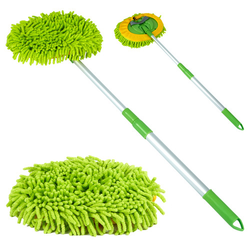 Telescopic car cleaning - car, brush