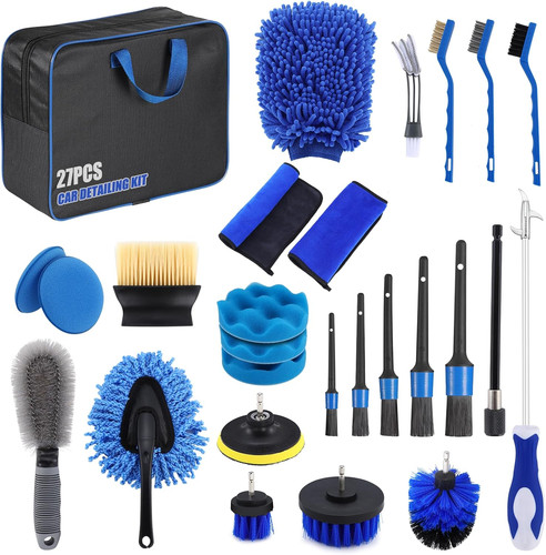 Car cleaning kit 27pcs - kit, 27pcs,