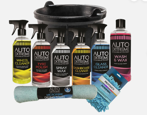 9pc car cleaning kit wash - cleaning,