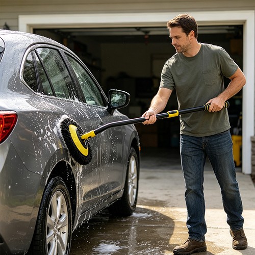 Adjustable telescopic car wash - adjustable,