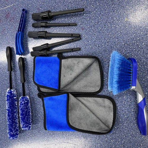 11pcs car detailing - car, brush