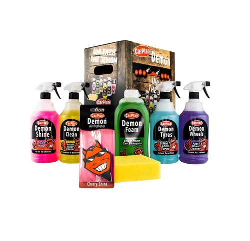 Demon car cleaning kit - cleaning,