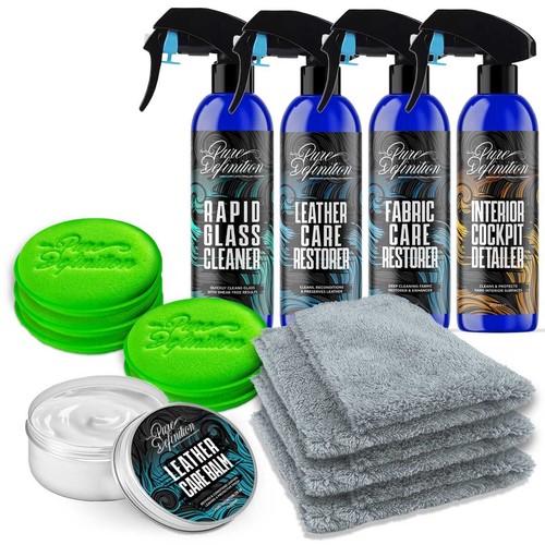 Car interior cleaning kit - car,