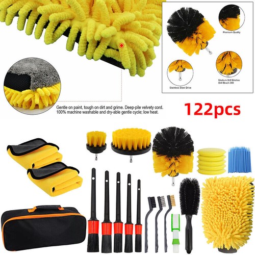122pcs car detailing brush - car,