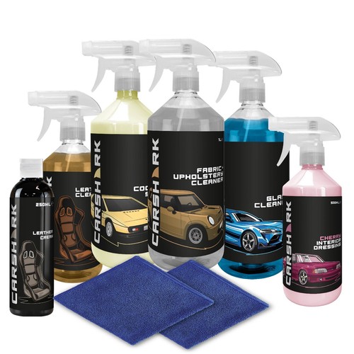 Car interior cleaning kit - car,