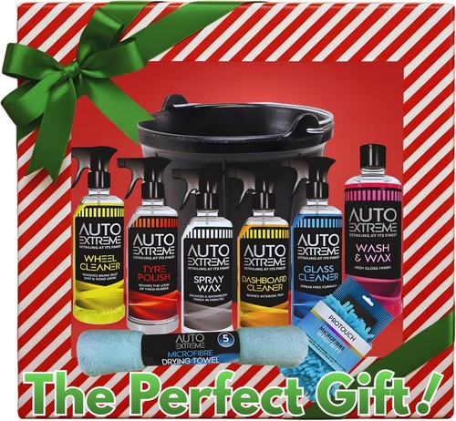 9pc car cleaning kit wash - car, wax