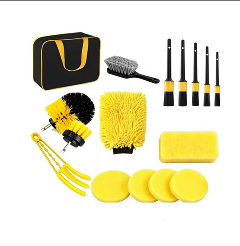 Used 16pc car detailing - used, 9/10